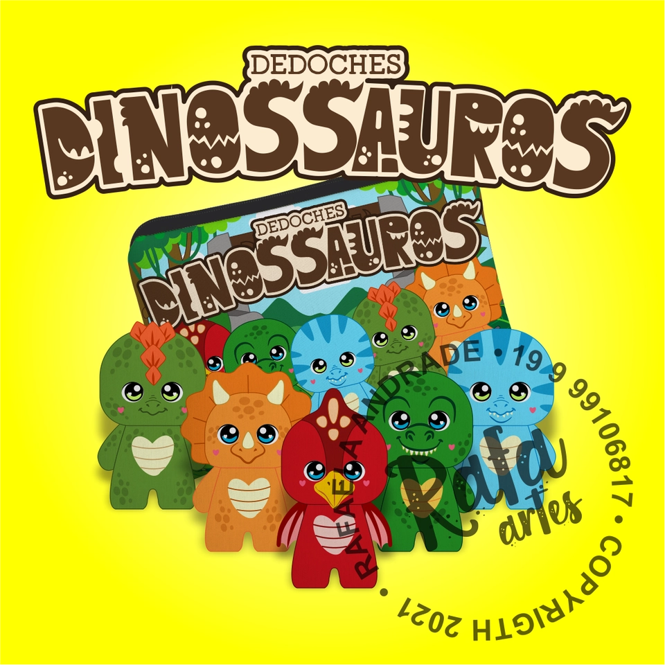 DEDOCHES - DINOSSAUROS - imagem 1
