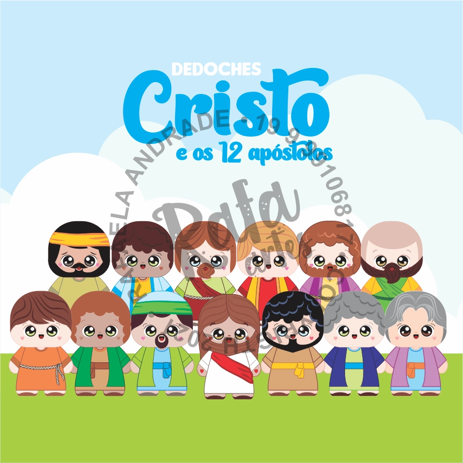 DEDOCHES - Jesus e os 12 apostolos - 1