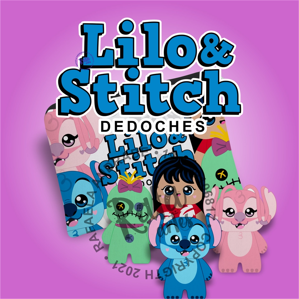 DEDOCHES - Stitch e sua turma - 1