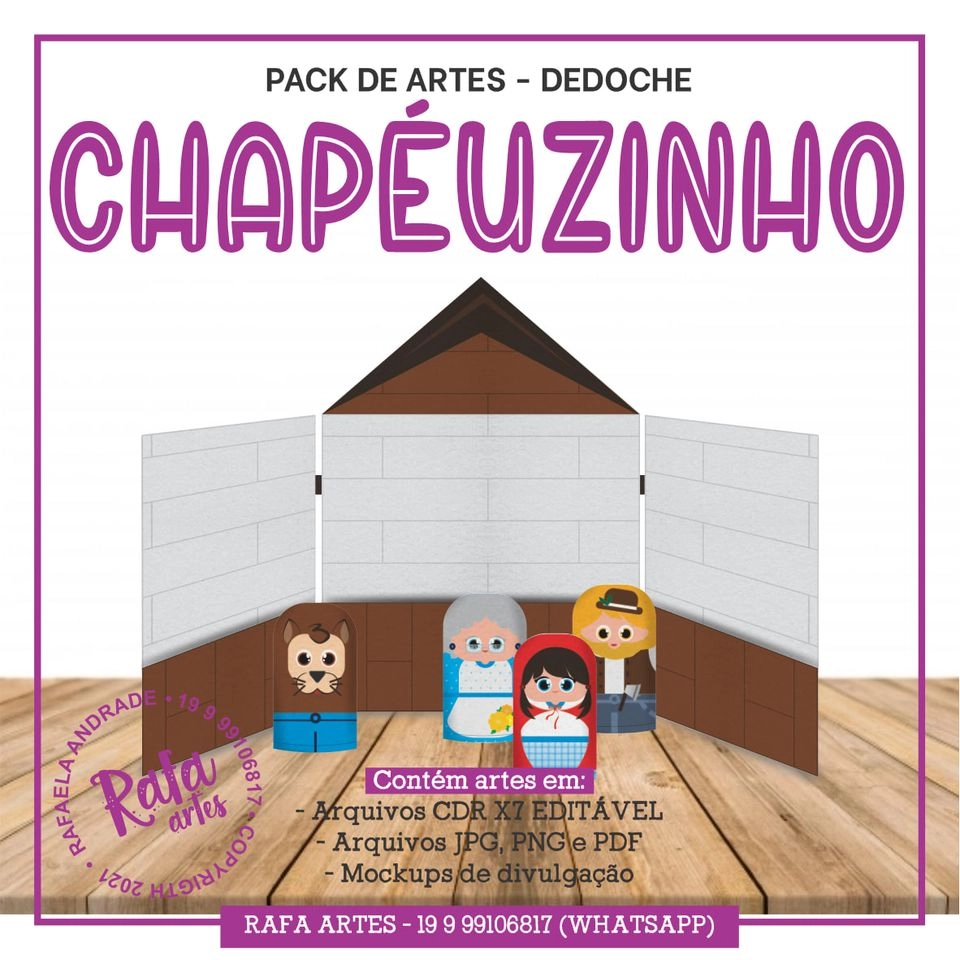 Dedoches - Chapeuzinho - 1