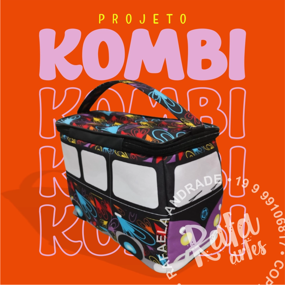 Frasqueira - Kombi by Rafa Arte
