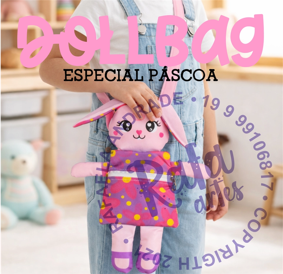 DOLLBAG - COELHOS DA PÁSCOA  - imagem 1