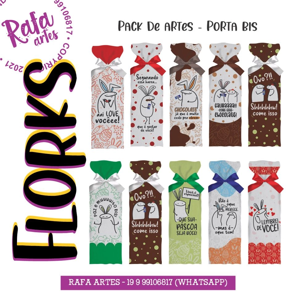Páscoa - Porta bis Florks - 1