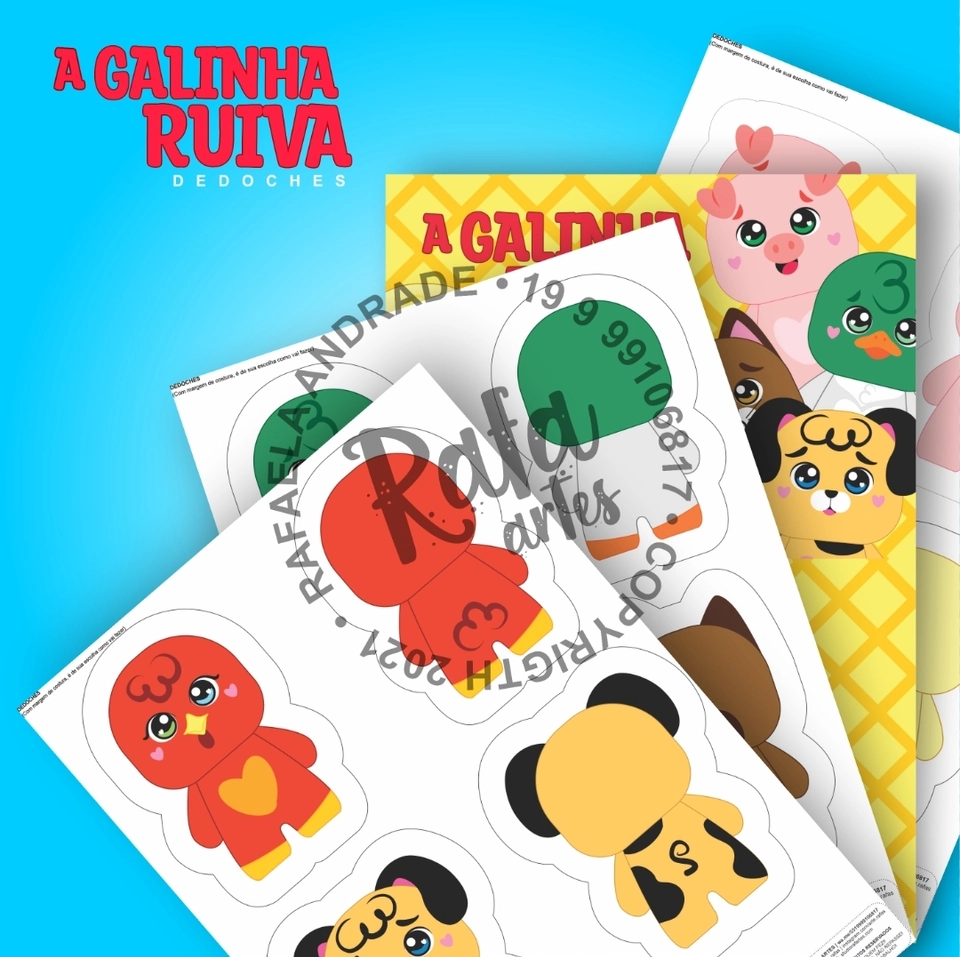 DEDOCHES - A Galinha Ruiva - 2