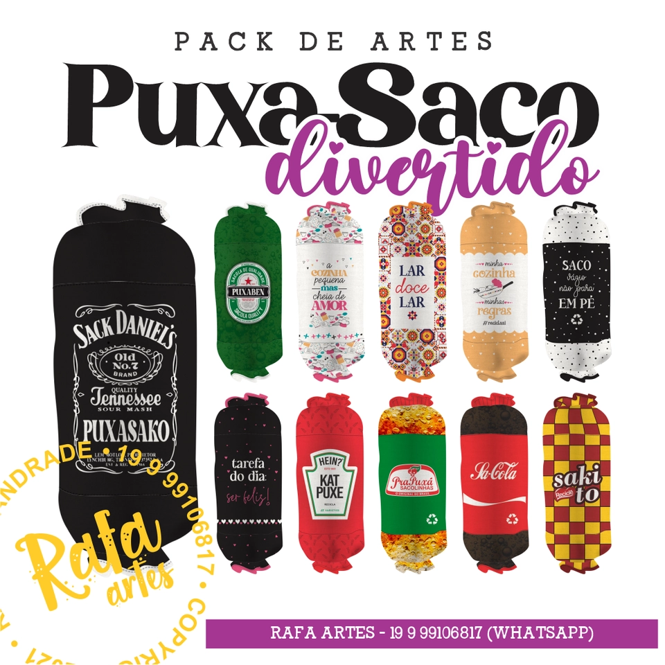 Cozinha - Puxa Saco divertido
