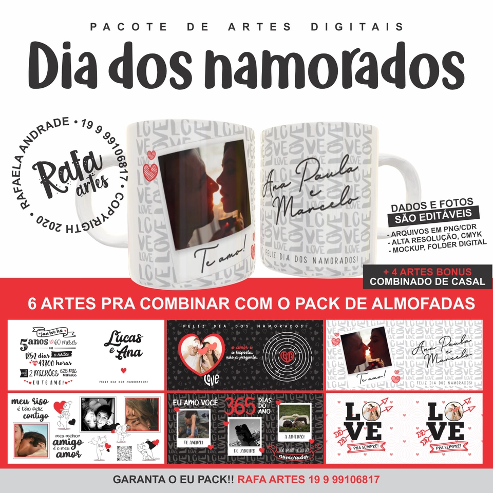 Namorados - Almofadas Cubo - imagem 4