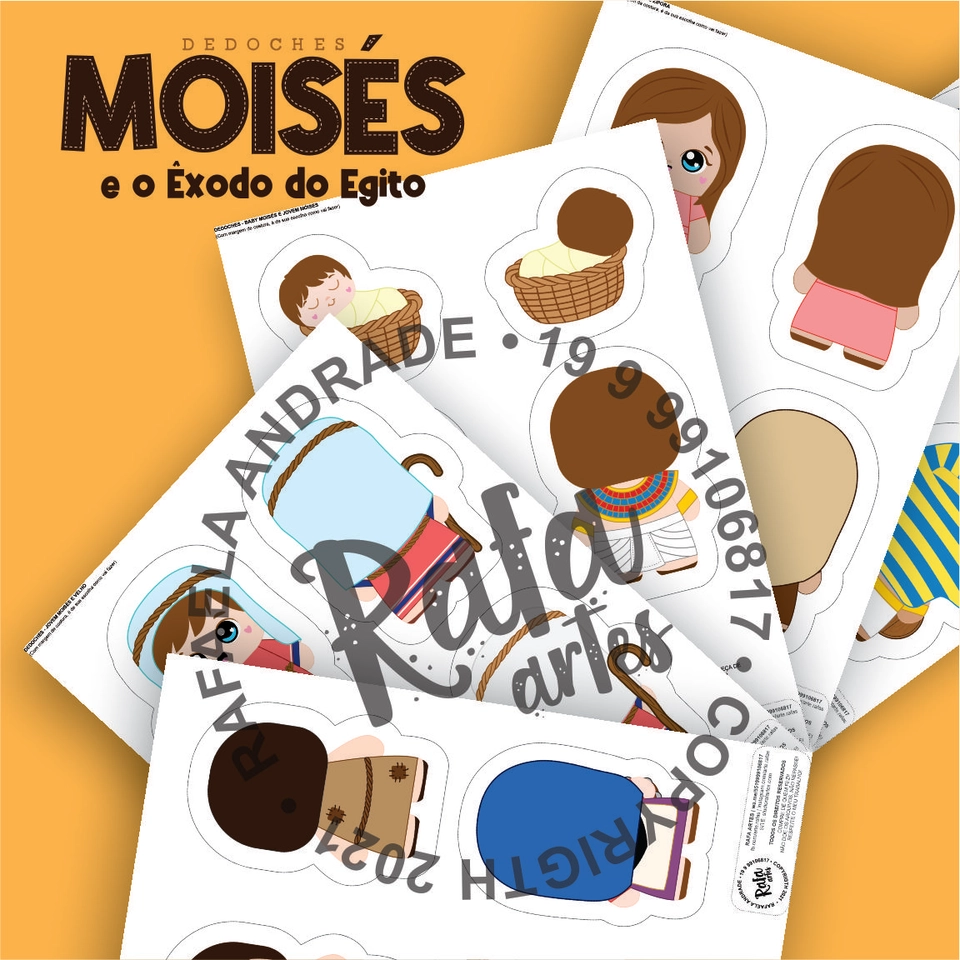 DEDOCHES - MOISÉS E O EXODO NO EGITO - 2