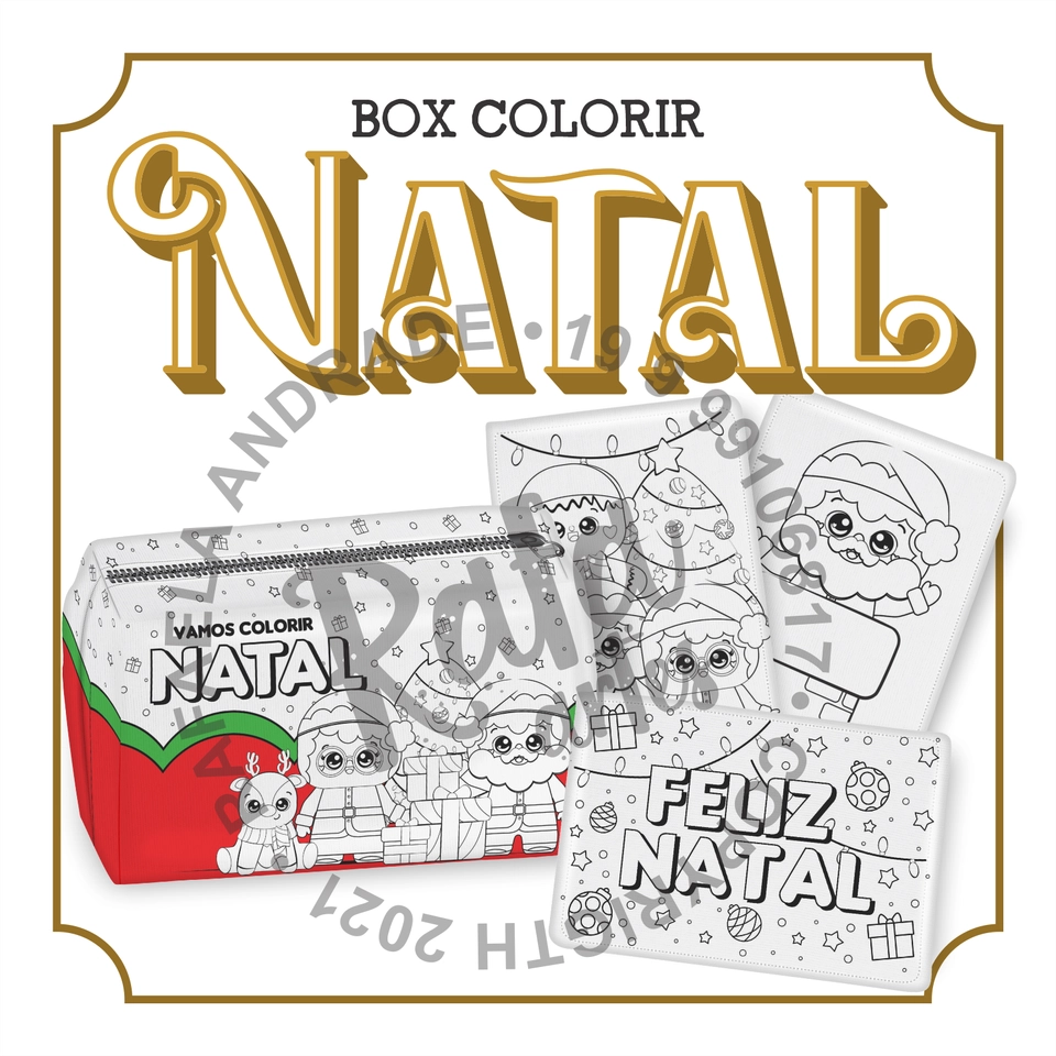 NATAL - Box Colorir - imagem 1