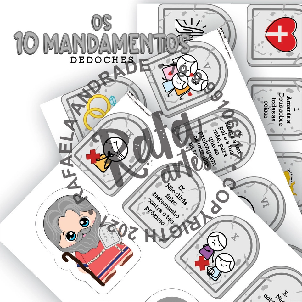 DEDOCHES - OS 10 MANDAMENTOS - 2