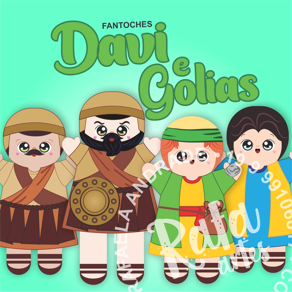 FANTOCHES - DAVI E GOLIAS - 1