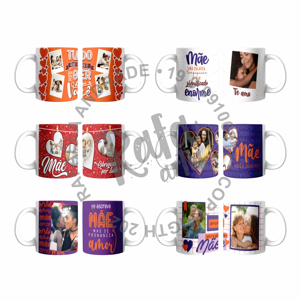 MÃE - Kit Almofada, caneca e Necessaire slim vol01 - imagem 3