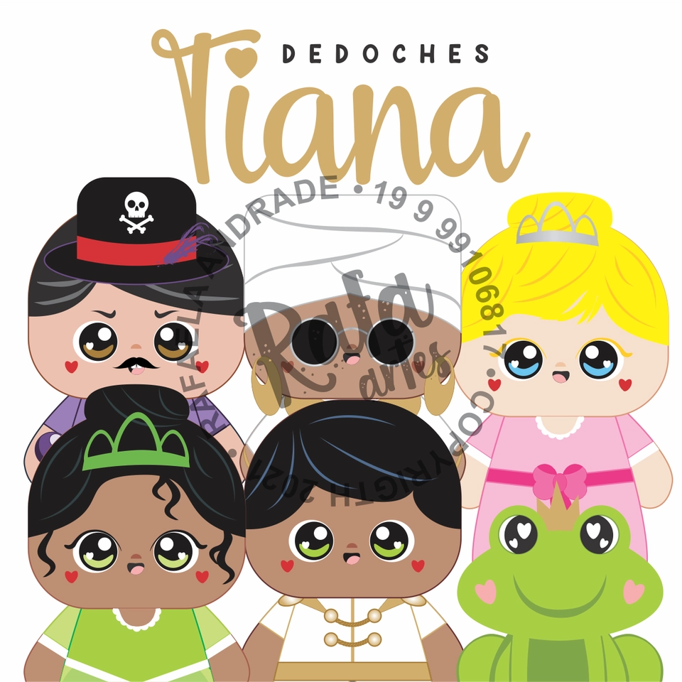 DEDOCHES - Princesa Tianna - 1