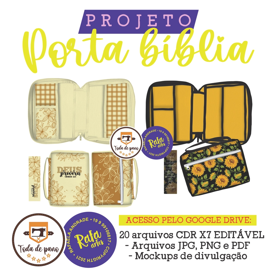 Bolsa - Porta biblia by Toda de pano - imagem 1