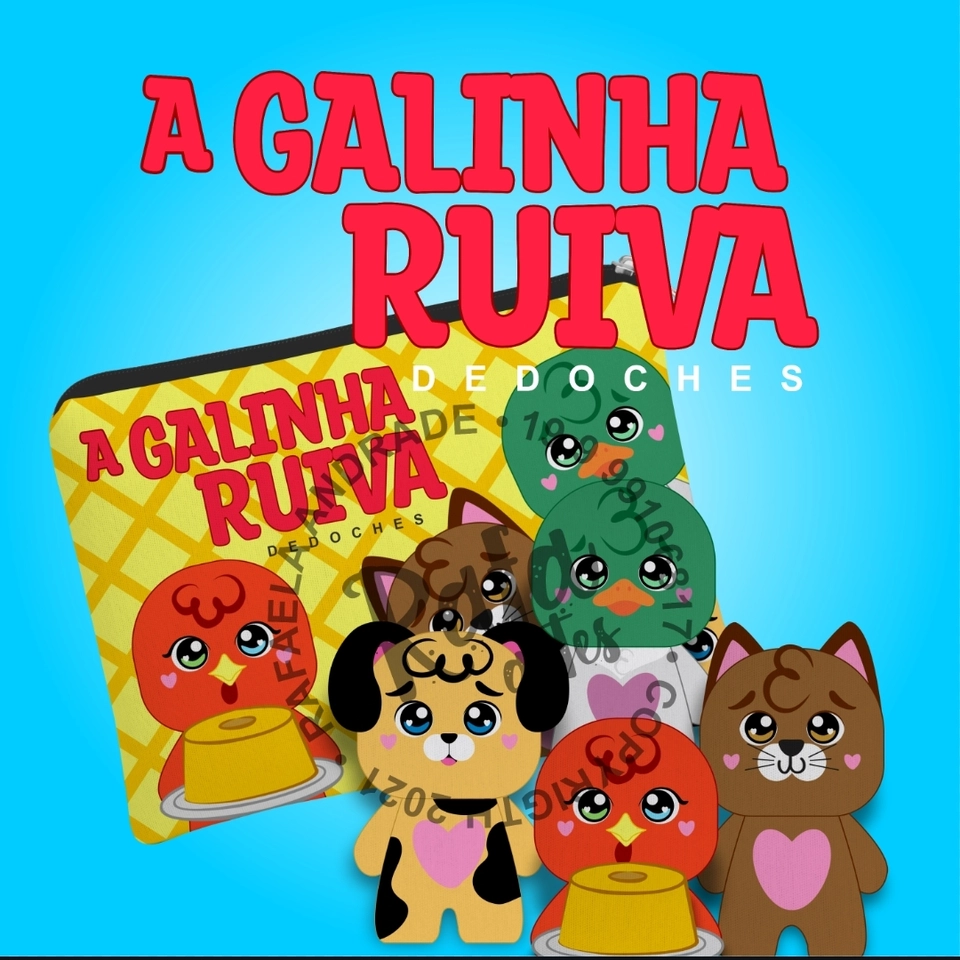 DEDOCHES - A Galinha Ruiva - 1