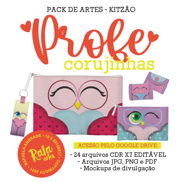 Profes Kit - Corujinhas  - imagem 1