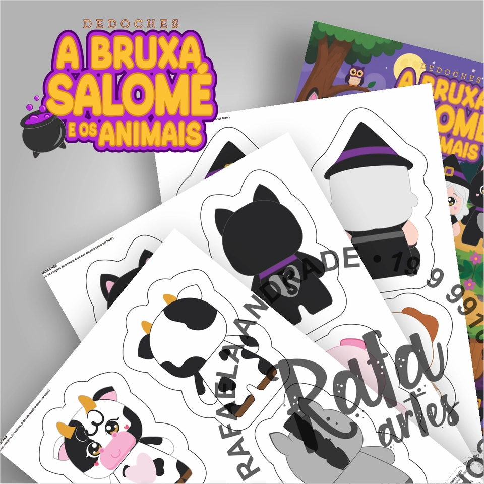 DEDOCHES - A bruxa Salomé e os animais - imagem 2
