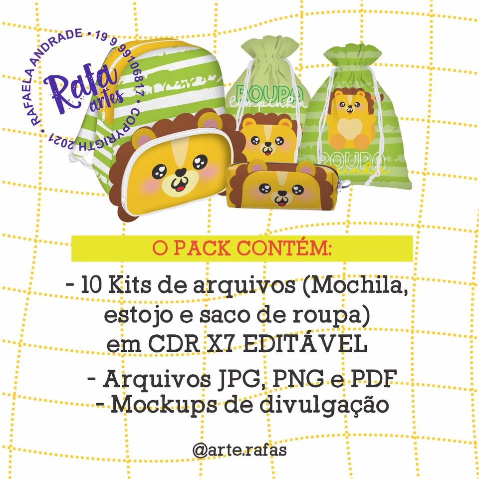 Volta ás Aulas - Kit Bichinhos - 6