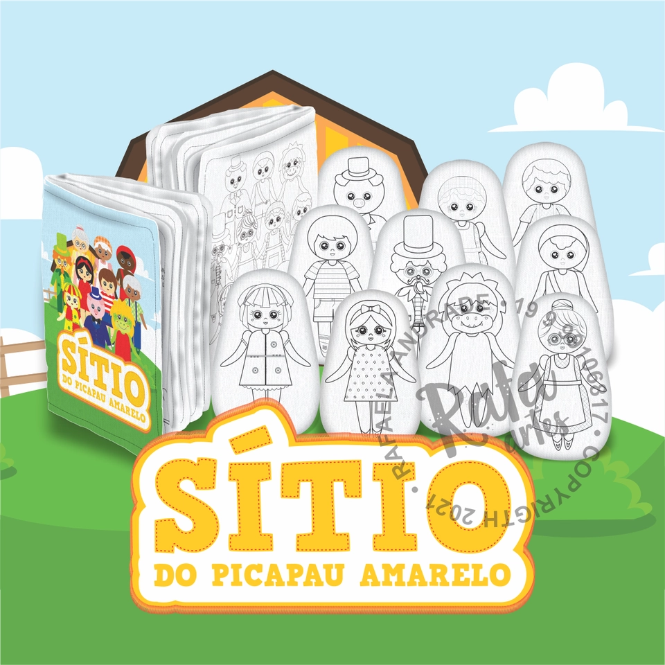 PINTE E LAVE - Sitio do Pica-Pau - imagem 1