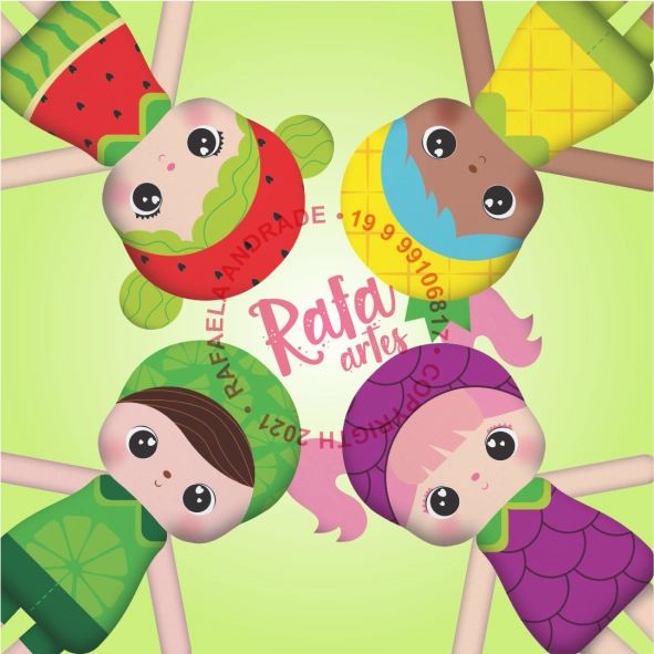 Dolls - Frutinhas - imagem 1