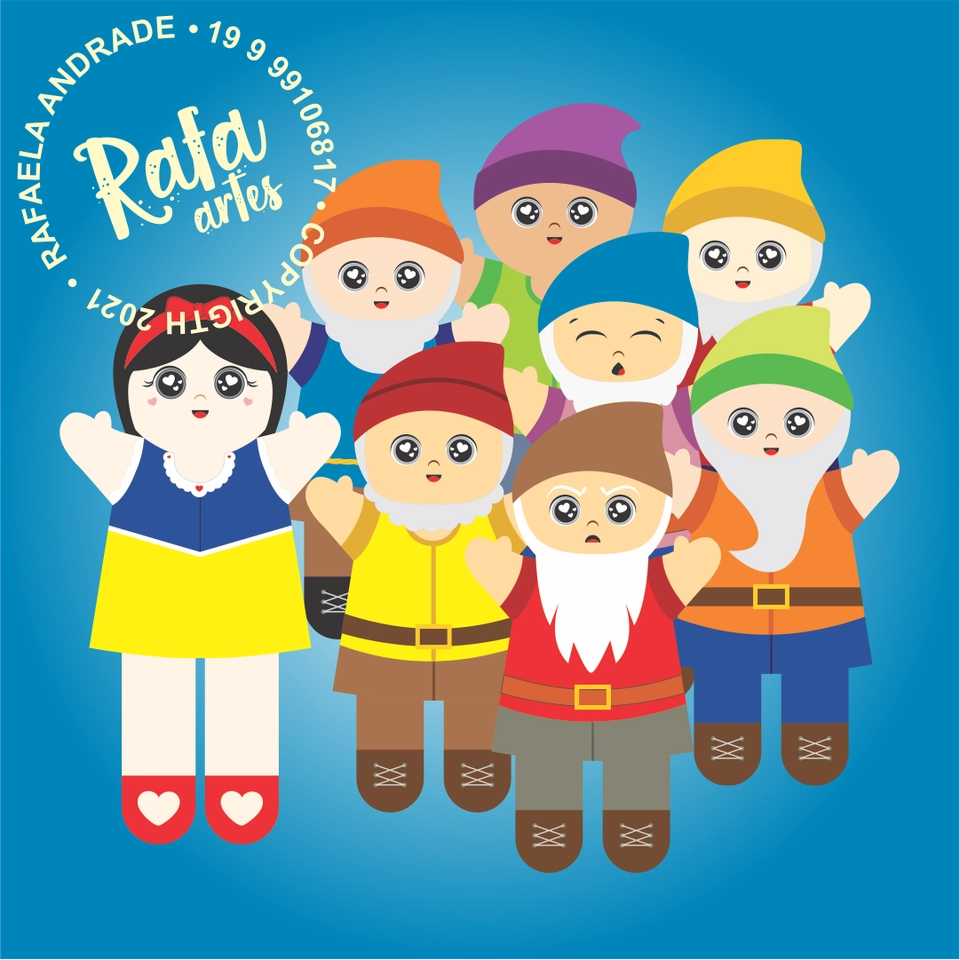 Fantoches - Branca de Neve - 2