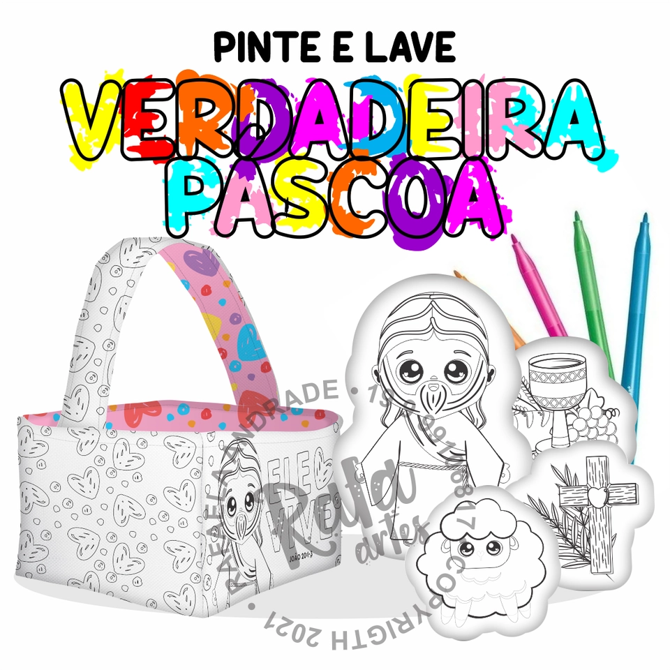 Pinte e Lave - Verdadeira Páscoa - 1