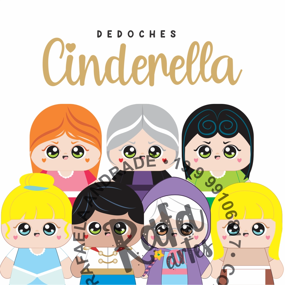 DEDOCHES - Princesa Cinderella - 1