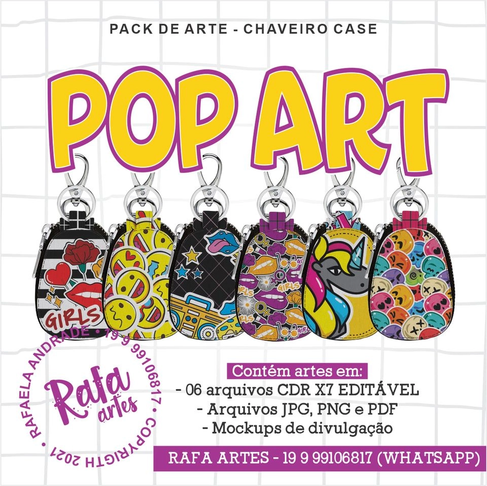 Chaveiro Case - Pop It - imagem 1
