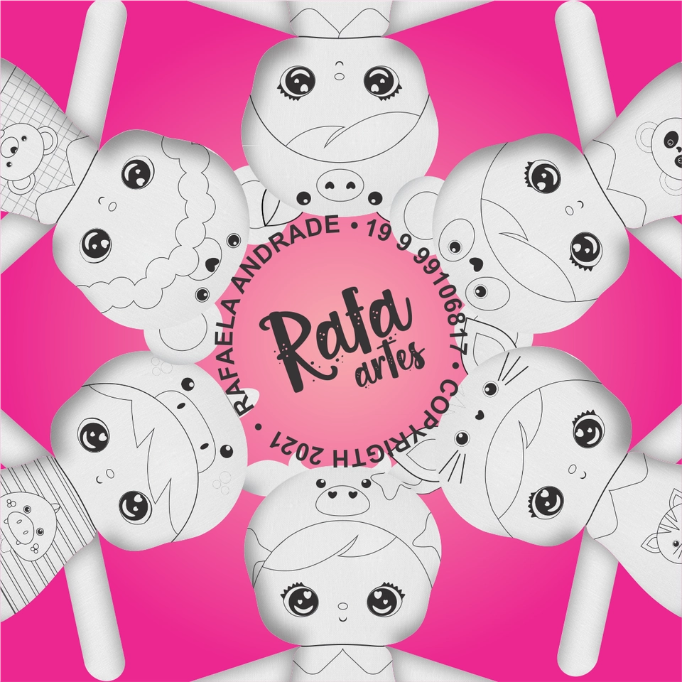 Pinte e Lave - Bichinhos vol01 - imagem 1