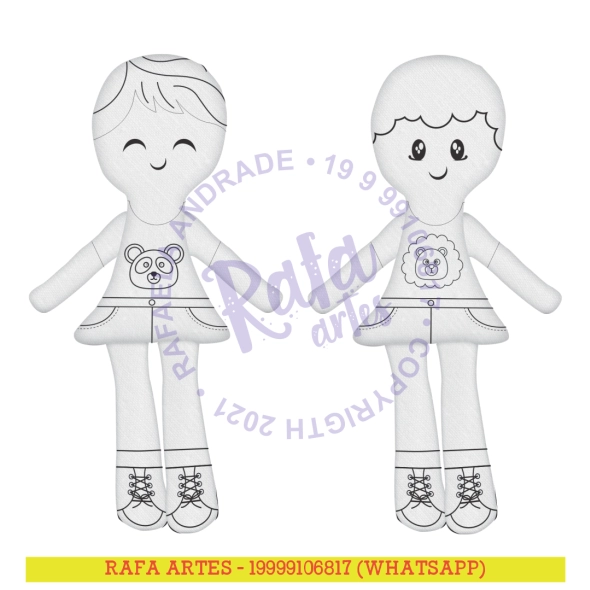 PINTE E LAVE - Dolls - 3