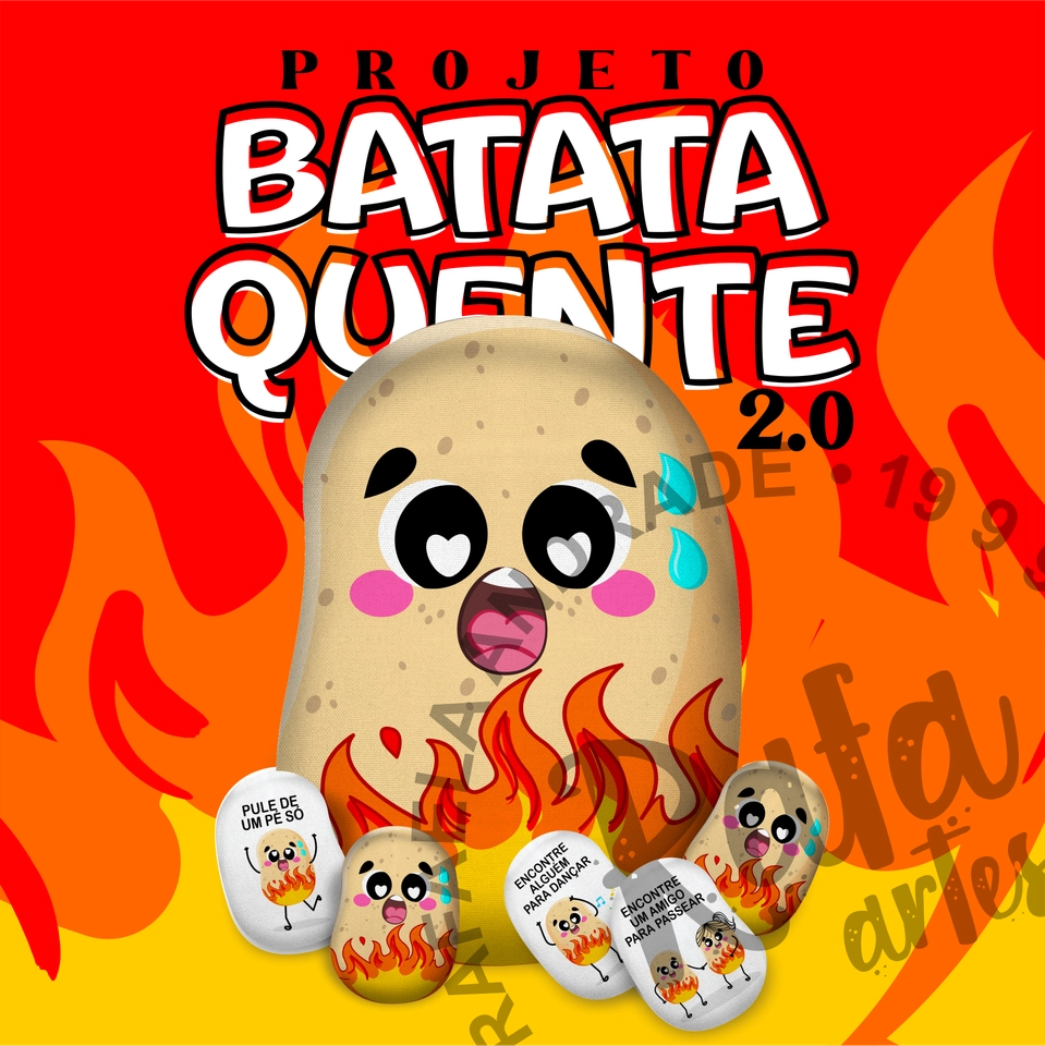 BRINQUEDO CRIATIVO - BATATA QUENTE  - imagem 1