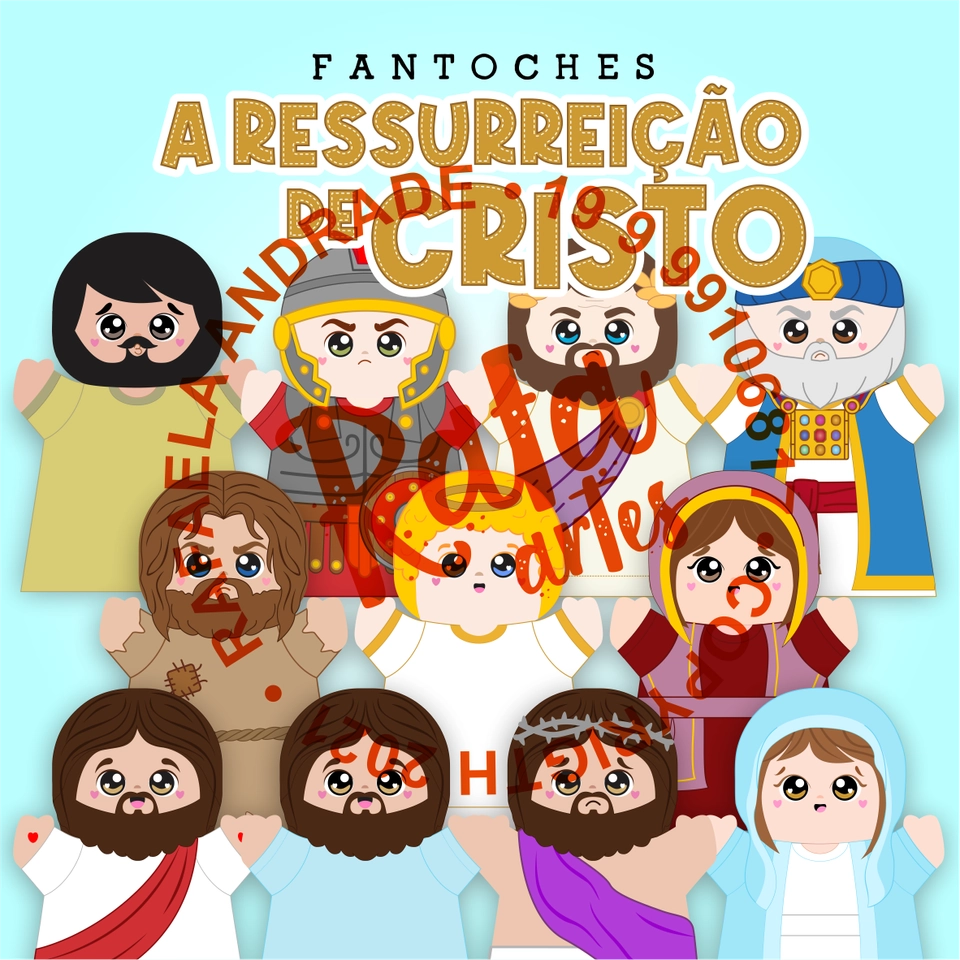 FANTOCHES - A RESSURREIÇÃO DE CRISTO  - imagem 1