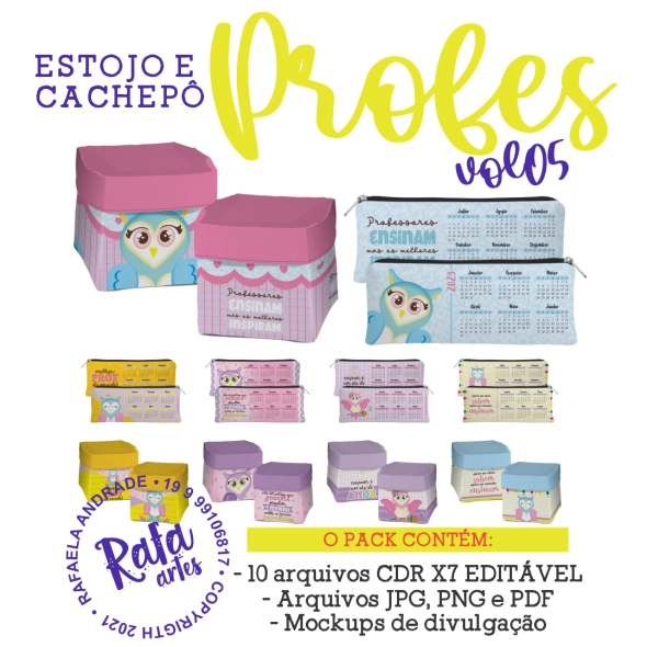 Profes vol05 - Estojo e cachepô - imagem 1