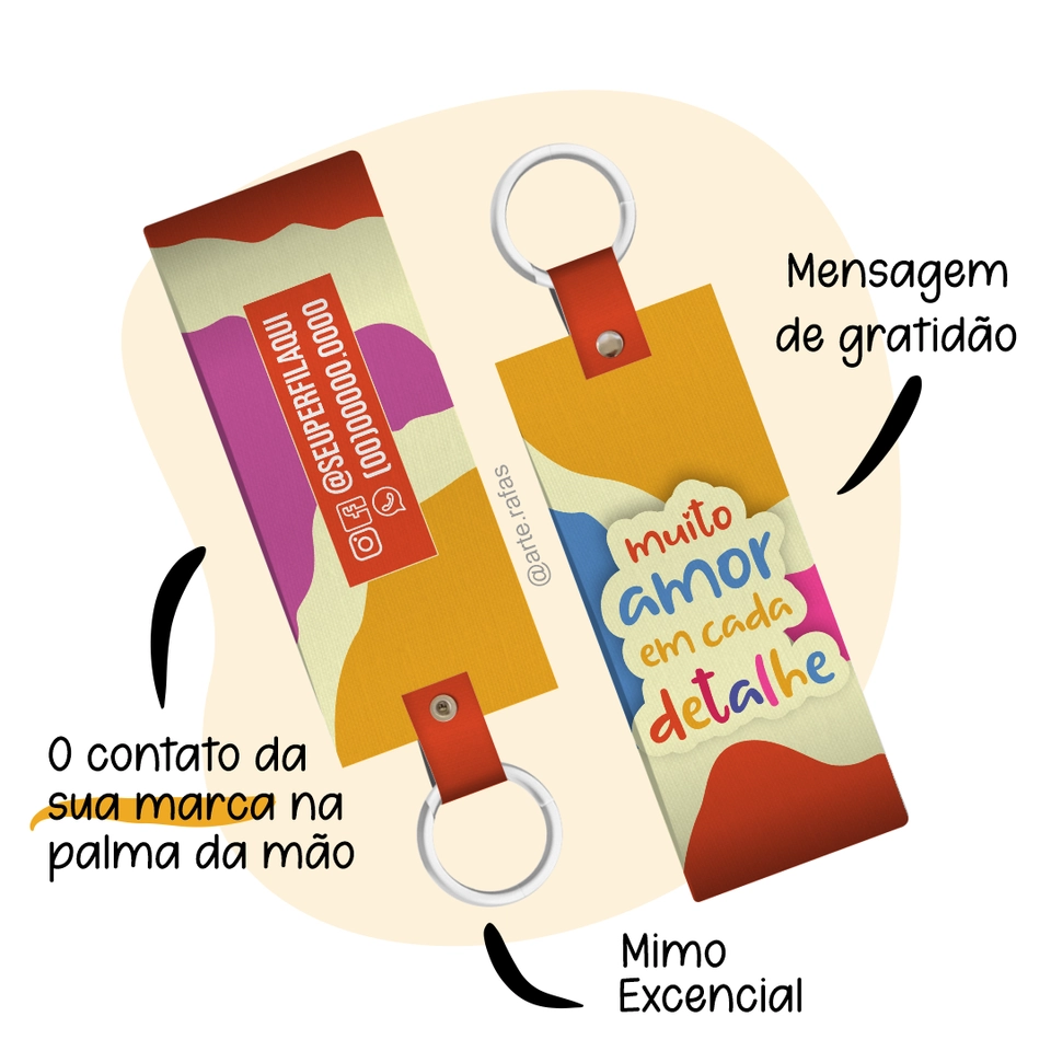 Chaveiro Slim - Mimos Cliente - imagem 2