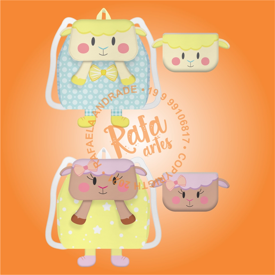 Páscoa - Ovelhinhas e Coelhos - 2