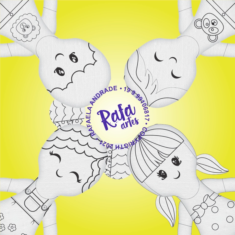 PINTE E LAVE - Dolls - 1