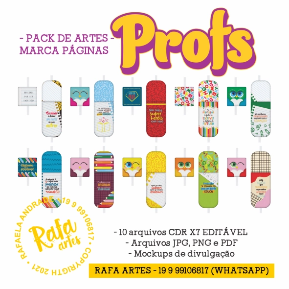 Profes - Marca-página Corujinhas - imagem 3