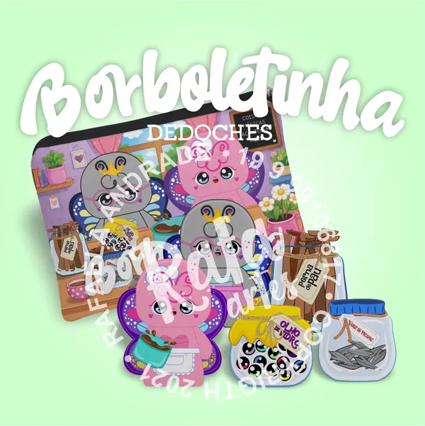 DEDOCHES - BORBOLETINHA - imagem 1