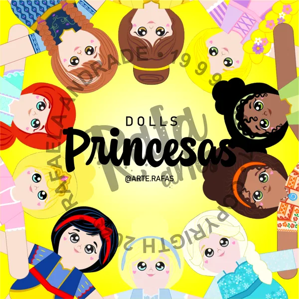DOLLS - PRINCESAS V2 - imagem 1