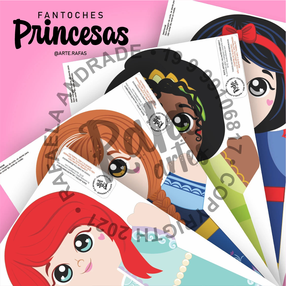 FANTOCHES - PRINCESAS  - 2