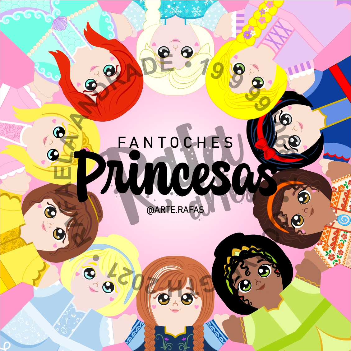 FANTOCHES - PRINCESAS  - 1