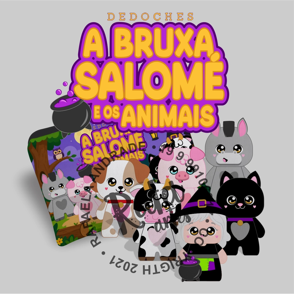 DEDOCHES - A bruxa Salomé e os animais - imagem 1