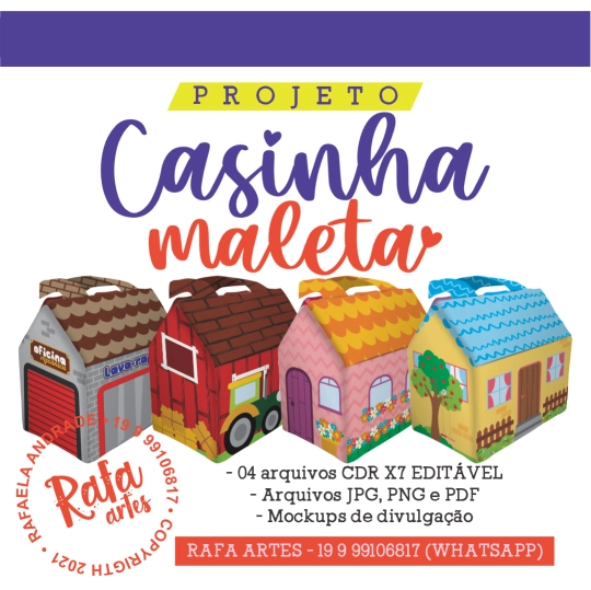CASINHAS - Casinha Maleta vol01 - imagem 1