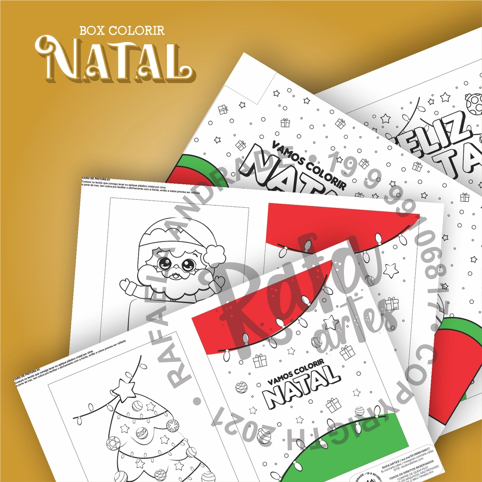 NATAL - Box Colorir - imagem 2