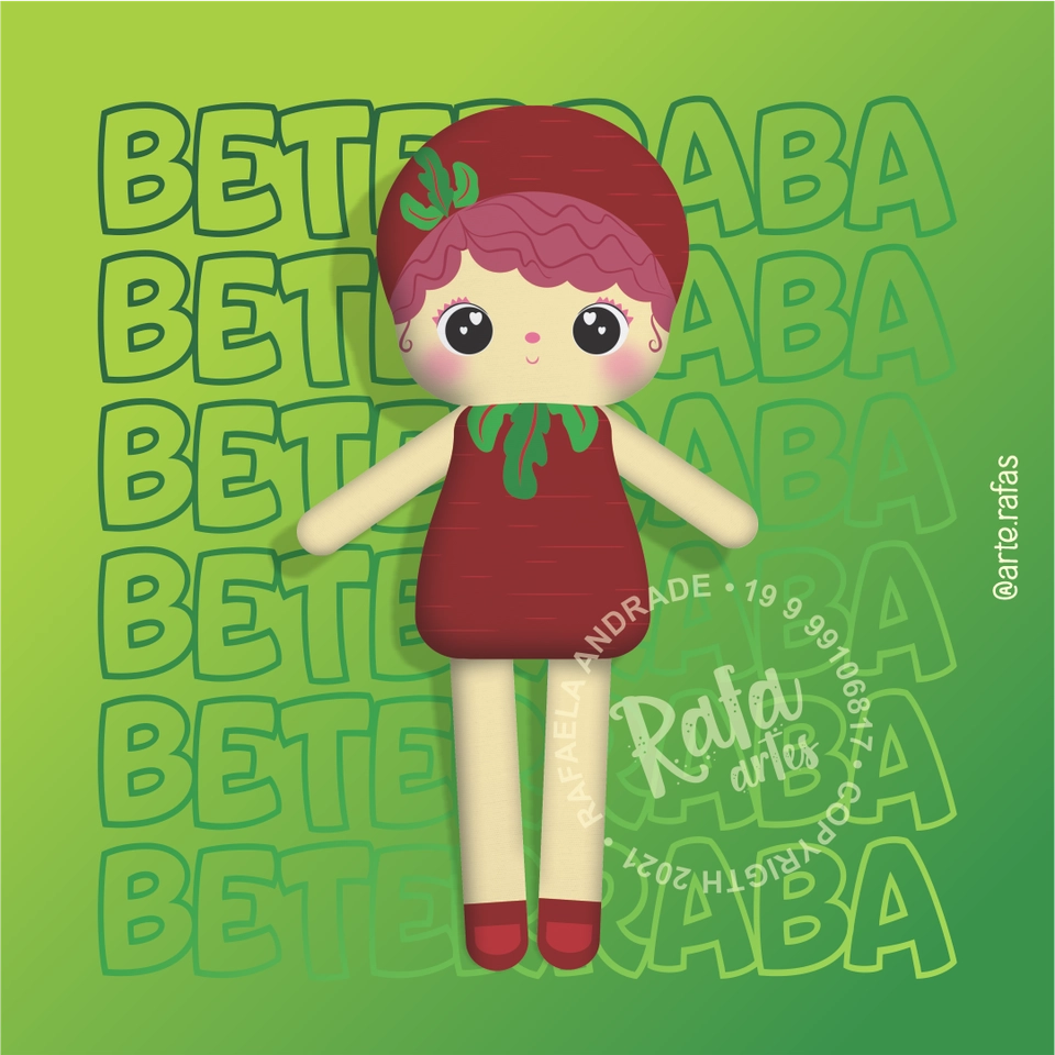 Dolls - Frutinhas e Legumes vol02 - imagem 3
