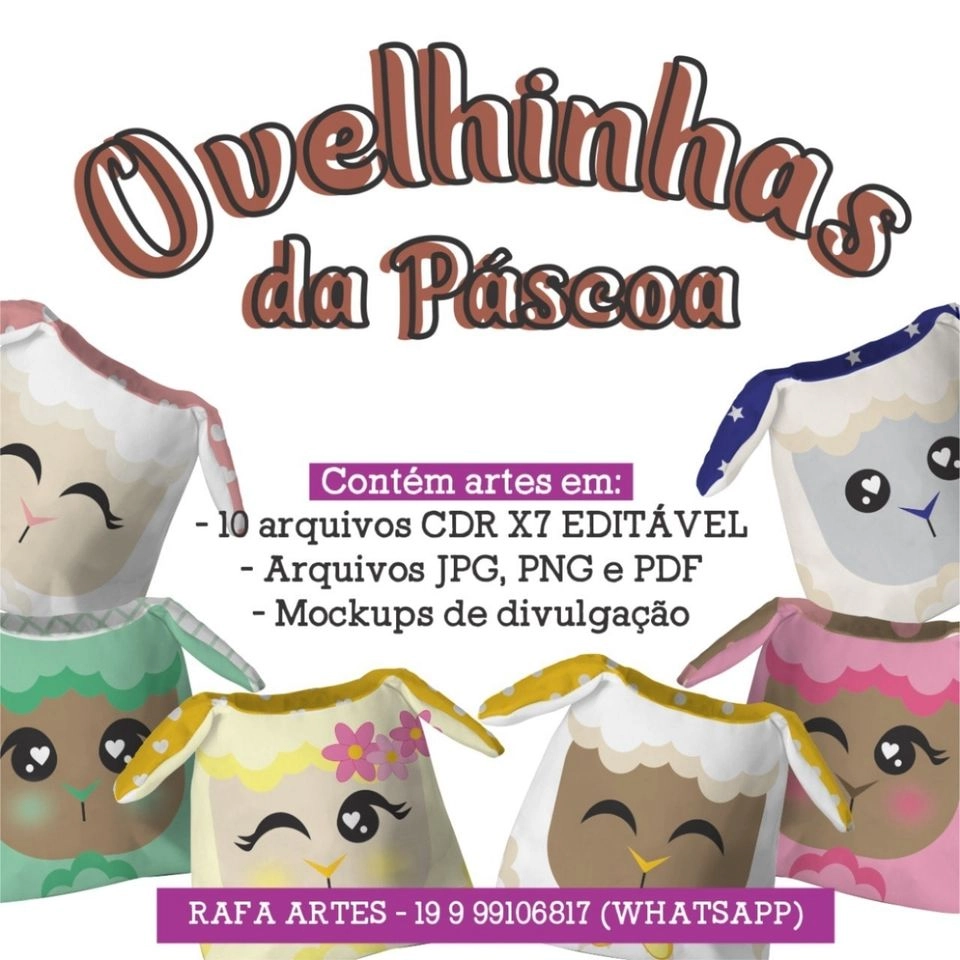 Páscoa - Ovelhinhas  - 1