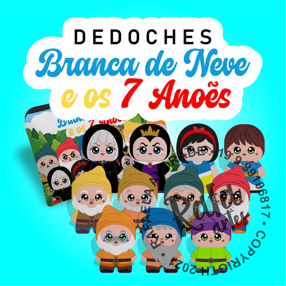 DEDOCHES - Branca de Neve e os 7 anões - imagem 1