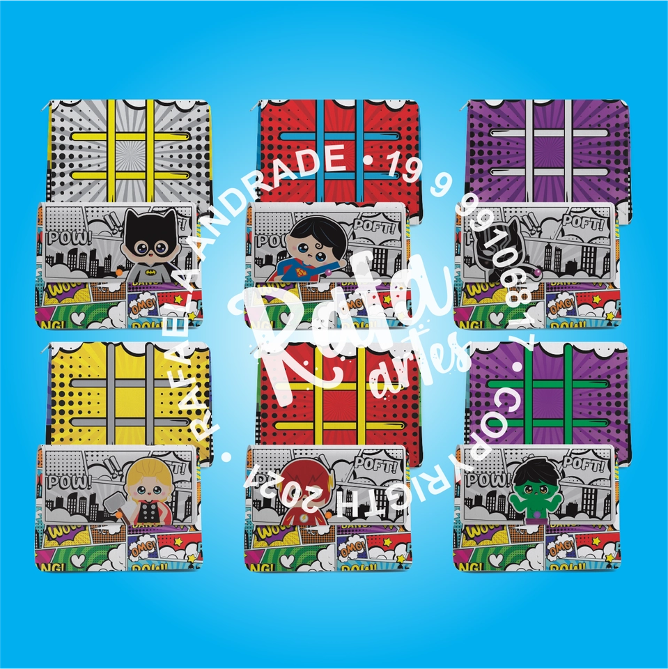 Necessaire Jogos - Heróis - imagem 2
