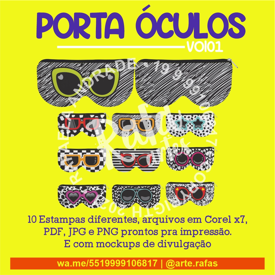 Porta Óculos - Coleção PB - imagem 2