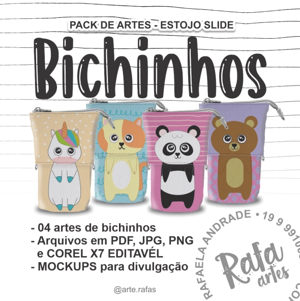 Estojo - Bichinhos  - 3