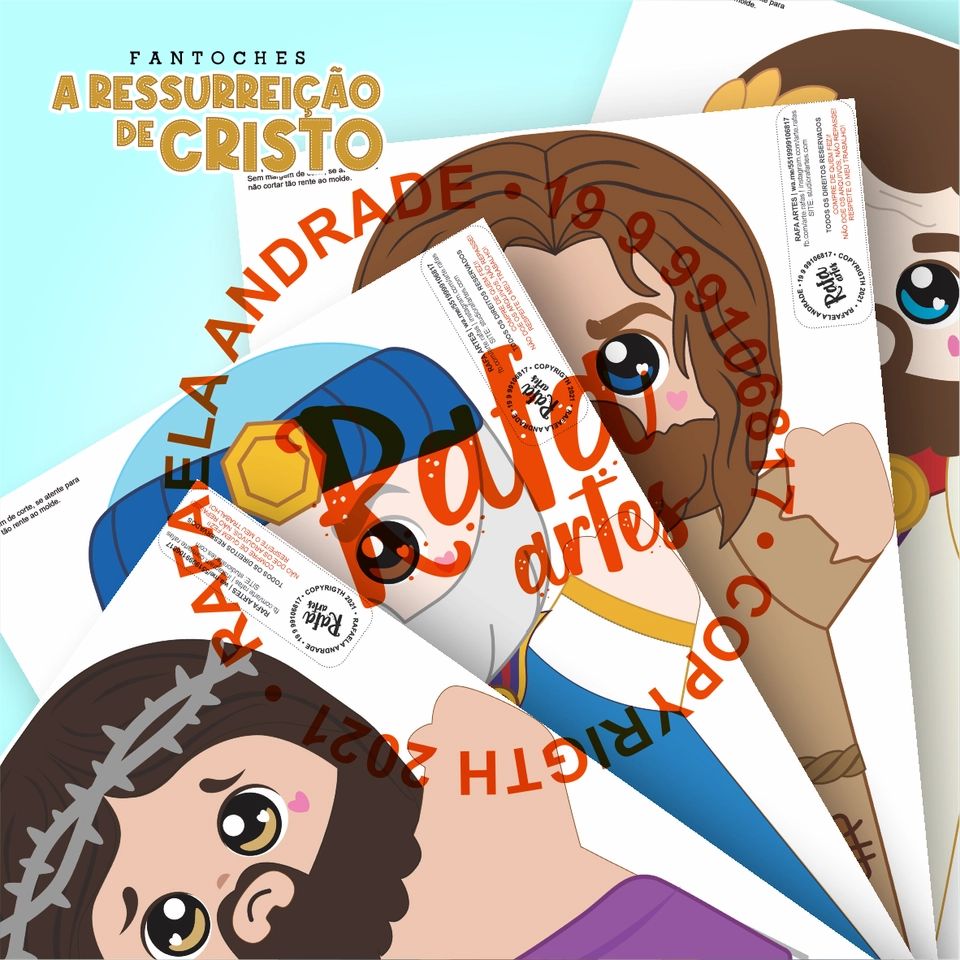 FANTOCHES - A RESSURREIÇÃO DE CRISTO  - imagem 2